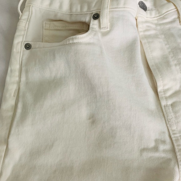 EVERLANE Jeans 27 Ankle Creamy Off White - Picture 3 of 7